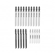 Набор пилок для лобзика по дереву и металлу DEKO JSB20, 20 шт 063-4345 Набор пилок для лобзика по дереву и металлу DEKO JSB20, 20 шт 063-4345