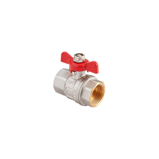 Кран шаровой MVI латунный Ду 20 PN40 вн-вн, бабочка Кран шаровой MVI латунный Ду 20 PN40 вн-вн, бабочка