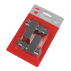 Набор дизайн-вентилей CUBE, прямой (хром) 1/2" Набор дизайн-вентилей CUBE, прямой (хром) 1/2"