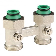 Узел нижнего подключения MVI прямой, для двухтрубных систем шарового типа 3/4"x3/4" (под плоскость) Узел нижнего подключения MVI прямой, для двухтрубных систем шарового типа 3/4"x3/4" (под плоскость)