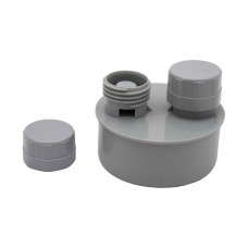 Клапан Политэк Пайп вакуумный (аэратор) 110, для внут. канализации Клапан Политэк Пайп вакуумный (аэратор) 110, для внут. канализации