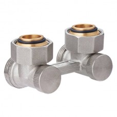 Узел нижнего подключения MVI угловой, для двухтрубных систем вентильного типа 3/4"x3/4" (под конус) Узел нижнего подключения MVI угловой, для двухтрубных систем вентильного типа 3/4"x3/4" (под конус)