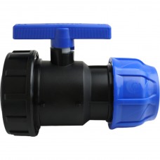 Кран шаровой компрессионный цанга — внутренняя резьба разборный 40х1"(Valfex) (15/3) Кран шаровой компрессионный цанга — внутренняя резьба разборный 40х1"(Valfex) (15/3)