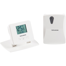 Термостат комнатный Teplocom TS-2AA/3A-RF, беспроводной, реле 250В, 3А Термостат комнатный Teplocom TS-2AA/3A-RF, беспроводной, реле 250В, 3А