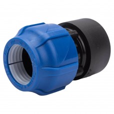 Муфта компрессионная соединительная c внутренней резьбой 32х1 1/4" (Valfex) (75/15) Муфта компрессионная соединительная c внутренней резьбой 32х1 1/4" (Valfex) (75/15)