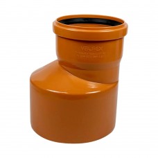 Переход VALFEX эксцентрический 160/110 мм PP-H рыжий для нар. канализ. (40), 35160110 Переход VALFEX эксцентрический 160/110 мм PP-H рыжий для нар. канализ. (40), 35160110