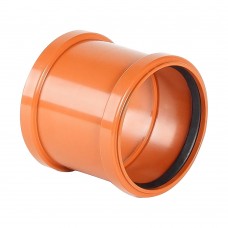 Муфта ХЕМКОР соединительная наружной канализации 110 мм Муфта ХЕМКОР соединительная наружной канализации 110 мм