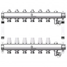 Коллектор Wester нерж. MUVS 1"-3/4 в сборе на 6 выходов Коллектор Wester нерж. MUVS 1"-3/4 в сборе на 6 выходов