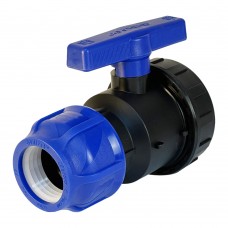 Кран шаровой компрессионный цанга — внутренняя резьба разборный 40х1 1/4"(Valfex) (15/3) Кран шаровой компрессионный цанга — внутренняя резьба разборный 40х1 1/4"(Valfex) (15/3)