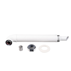 Комплект коаксиальный MIZUDO антилед L-850мм, d60/100мм с хомутом Комплект коаксиальный MIZUDO антилед L-850мм, d60/100мм с хомутом