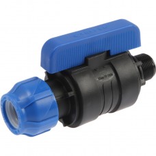 Кран шаровой компрессионный цанга — наружная резьба разборный 25х3/4" (36/6) (Valfex) Кран шаровой компрессионный цанга — наружная резьба разборный 25х3/4" (36/6) (Valfex)