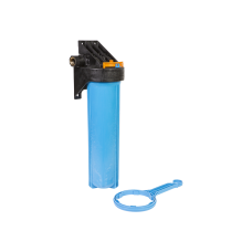 Корпус для картриджного фильтра 1 М 20”Т (торцевое подключение) Big Blue не прозрачный Корпус для картриджного фильтра 1 М 20”Т (торцевое подключение) Big Blue не прозрачный