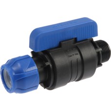 Кран шаровой компрессионный цанга — наружная резьба разборный 25х1"(30/6) (Valfex) Кран шаровой компрессионный цанга — наружная резьба разборный 25х1"(30/6) (Valfex)