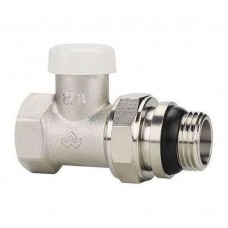 Клапан радиаторный VARMEGA 1/2" запорный, прямой с самоуплотняющимся полусгоном VM10311 Клапан радиаторный VARMEGA 1/2" запорный, прямой с самоуплотняющимся полусгоном VM10311