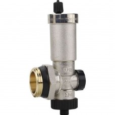 Группа концевая Varmega, НР 1", с дренажным вентилем и автоматическим воздухоотводчиком VM15902 Группа концевая Varmega, НР 1", с дренажным вентилем и автоматическим воздухоотводчиком VM15902