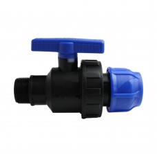 Кран шаровой компрессионный цанга — наружная резьба разборный 40х1 1/4"(Valfex) (14/2) Кран шаровой компрессионный цанга — наружная резьба разборный 40х1 1/4"(Valfex) (14/2)