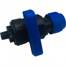 Кран шаровой компрессионный цанга — наружная резьба разборный 20х3/4" (48/12) (Valfex) Кран шаровой компрессионный цанга — наружная резьба разборный 20х3/4" (48/12) (Valfex)