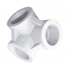 Тройник TEBO бел. PP-R двухплоскостной 25 (25/250) Тройник TEBO бел. PP-R двухплоскостной 25 (25/250)