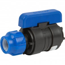 Кран шаровой компрессионный цанга — внутренняя резьба разборный 20х3/4" (50/10) (Valfex) Кран шаровой компрессионный цанга — внутренняя резьба разборный 20х3/4" (50/10) (Valfex)