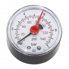 Манометр аксиальный MVI, до 10 бар, D50 мм, подключение G1/4 Манометр аксиальный MVI, до 10 бар, D50 мм, подключение G1/4