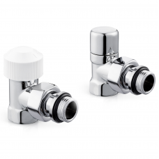 Набор термостатический для радиатора угловой ROYAL THERMO Design 1/2"М30х1,5 (Хром) Набор термостатический для радиатора угловой ROYAL THERMO Design 1/2"М30х1,5 (Хром)