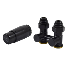 Комплект узла нижнего подкл SCHLOSSER прямой STANDARD 3/4" (Ral 9005) с термогол. М30х1,5, ниппеля 1/2"Х3/4" Комплект узла нижнего подкл SCHLOSSER прямой STANDARD 3/4" (Ral 9005) с термогол. М30х1,5, ниппеля 1/2"Х3/4"