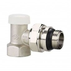 Клапан радиаторный VARMEGA 1/2" запорный, угловой с самоуплотняющимся полусгоном VM10211 Клапан радиаторный VARMEGA 1/2" запорный, угловой с самоуплотняющимся полусгоном VM10211