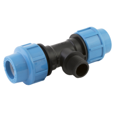 Тройник Джилекс ПНД с наружной резьбой 25х3/4"х25 (15 шт. в уп.)