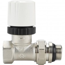 Клапан радиаторный VARMEGA 1/2" термостатический прямой с самоуплотняющимся полусгоном VM10511 Клапан радиаторный VARMEGA 1/2" термостатический прямой с самоуплотняющимся полусгоном VM10511