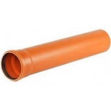 Труба наруж. канал. НПВХ SN4 Ø110х3,2х2м ХЕМКОР (50) Труба наруж. канал. НПВХ SN4 Ø110х3,2х2м ХЕМКОР (50)