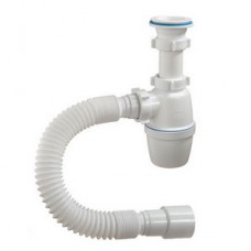 Сифон бутылочный с пластиковым выпуском гибкой трубой Ø1½"х40мм А-7001 ОРИО (35) Сифон бутылочный с пластиковым выпуском гибкой трубой Ø1½"х40мм А-7001 ОРИО (35)