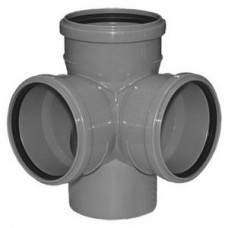 Крестовина внутр. канал. 2-х плоск. Ø110х110х110*90° PRO AQUA COMFORT (12) Крестовина внутр. канал. 2-х плоск. Ø110х110х110*90° PRO AQUA COMFORT (12)