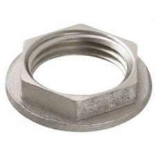 Контргайка с ребордой Ø3/4" никель VALFEX (400/10) Контргайка с ребордой Ø3/4" никель VALFEX (400/10)