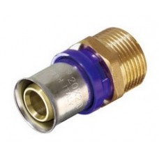 Муфта пресс наружная резьба Ø20х1/2" TIM (35/280) Муфта пресс наружная резьба Ø20х1/2" TIM (35/280)