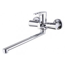 Смеситель для ванны цинк длин. L-излив встроен.диверт. картридж Ø35 G-LAUF PUD-7045/NUD7-A045 (1/10)