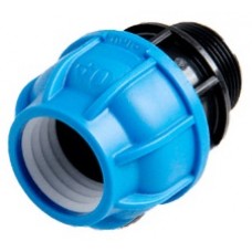 Муфта комб. нар.р. ПНД Ø32х3/4" UNIO синий (15/240) Муфта комб. нар.р. ПНД Ø32х3/4" UNIO синий (15/240)