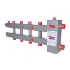 Гидроразделитель с коллектором горизонтальный 3 контура, до 70 кВт VALTEC Гидроразделитель с коллектором горизонтальный 3 контура, до 70 кВт VALTEC