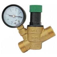 Редуктор давления с манометром Ø1/2"х3/4" внутр./нар. TIM (30) Редуктор давления с манометром Ø1/2"х3/4" внутр./нар. TIM (30)