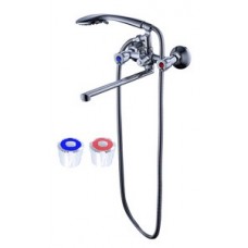 Смеситель для ванны лат. длин. L-излив встроен.диверт. КС 87016254 Смеситель для ванны лат. длин. L-излив встроен.диверт. КС 87016254