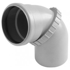 Отвод внутр. канал. Ø110 поворотный VALFEX (30) Отвод внутр. канал. Ø110 поворотный VALFEX (30)