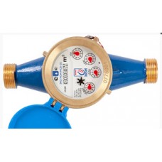 Счетчик воды мокроходный Ø3/4"х130мм ЭКО НОМ СВД-20-130 mini (1/10) Счетчик воды мокроходный Ø3/4"х130мм ЭКО НОМ СВД-20-130 mini (1/10)