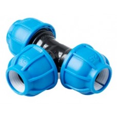 Тройник ПНД Ø75 UNIO синий Тройник ПНД Ø75 UNIO синий