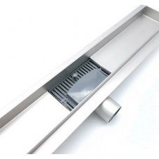 Дренажный канал для душа горизонт. 70х500мм Ø50 с сухим затвором TIM (1/4) Дренажный канал для душа горизонт. 70х500мм Ø50 с сухим затвором TIM (1/4)