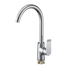 Смеситель для кухни цинк на гайке высок. излив картридж Ø35 G-LAUF GOB4-A134 Смеситель для кухни цинк на гайке высок. излив картридж Ø35 G-LAUF GOB4-A134