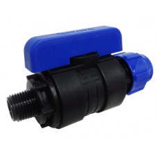 Кран шар. нар.р. ПНД Ø25х3/4" VALFEX (6/36) Кран шар. нар.р. ПНД Ø25х3/4" VALFEX (6/36)