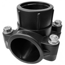 Седло ПНД Ø63х1" VALFEX (1/30) Седло ПНД Ø63х1" VALFEX (1/30)