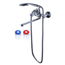 Смеситель для ванны лат. длин. L-излив встроен.диверт. КС 87012254 Смеситель для ванны лат. длин. L-излив встроен.диверт. КС 87012254