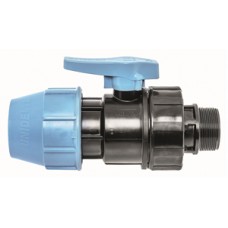 Кран шар. нар.р. ПНД Ø32х1" UNIDELTA Кран шар. нар.р. ПНД Ø32х1" UNIDELTA