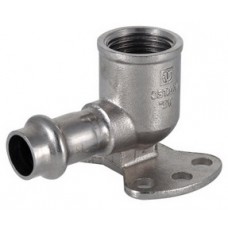 Уголок с крепл. (водорозетка) INOX-PRESS пресс/внутр. Ø22х1/2" VALTEC (5/50) Уголок с крепл. (водорозетка) INOX-PRESS пресс/внутр. Ø22х1/2" VALTEC (5/50)