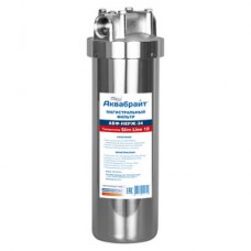 Корпус магистрального фильтра для горячей воды 10"SL Ø3/4" нержавеющая сталь АКВАБРАЙТ Корпус магистрального фильтра для горячей воды 10"SL Ø3/4" нержавеющая сталь АКВАБРАЙТ